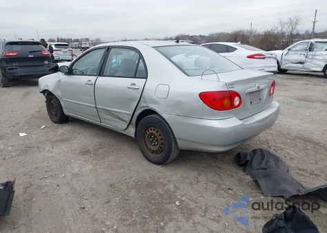 2003 Toyota Corolla Le из США, поврежденный, VIN 2T1BR32E83C115240